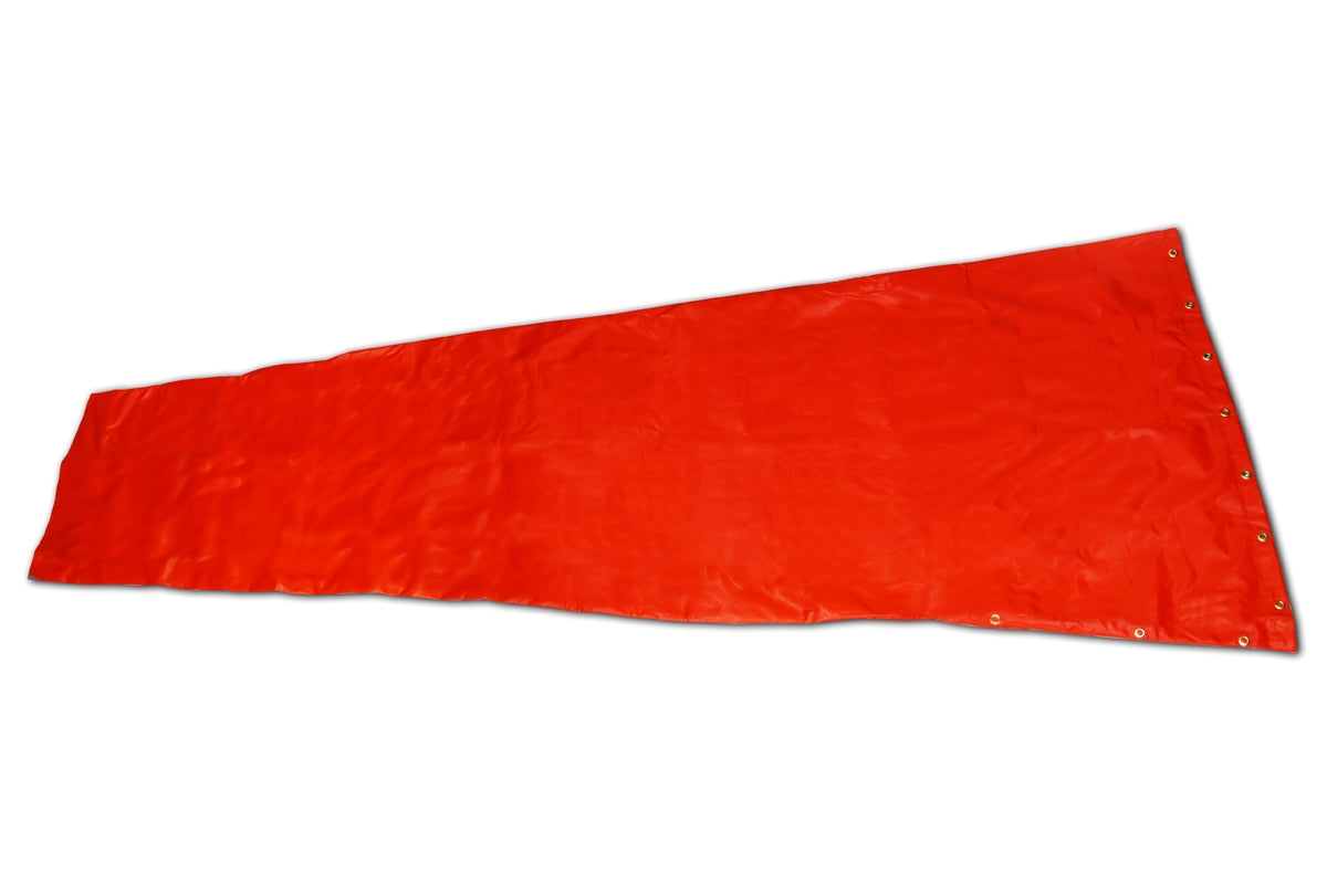 Quality Airport Windsock - Solid Orange