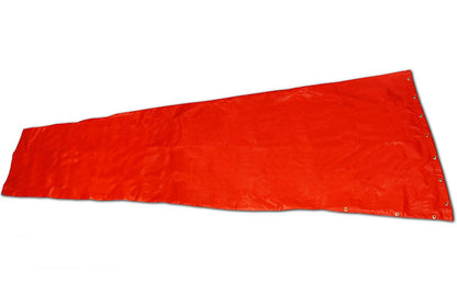 Quality Airport Windsock - Solid Orange