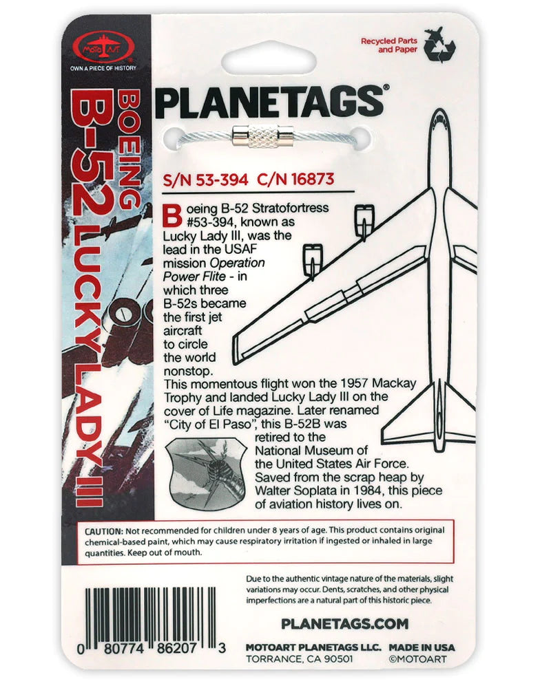 Planetag Boeing B-52 Lucky lady III