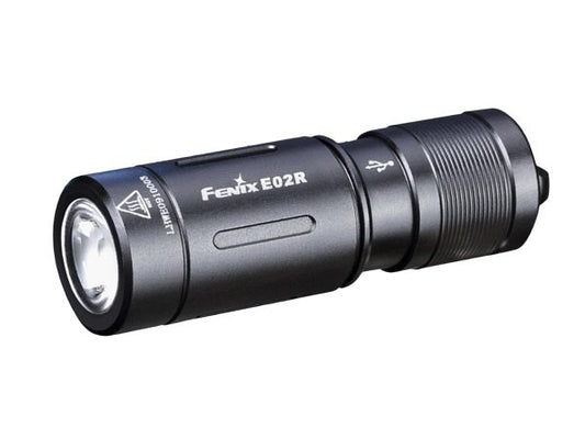 Fenix E02R – 200 Lumen USB Rechargeable keychain light