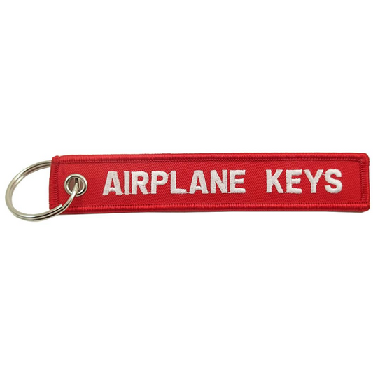 "Airplane Keys" Key Tag