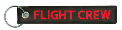 "Flight Crew" Key Tag