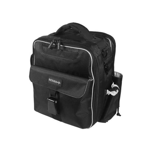 Novah Flight Bag with Black Seat Belt Buckle