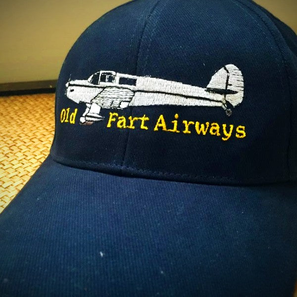 Old Fart Airways Baseball Cap (Blue)