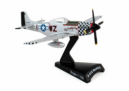 1/100 P-51D Mustang Postage Stamp