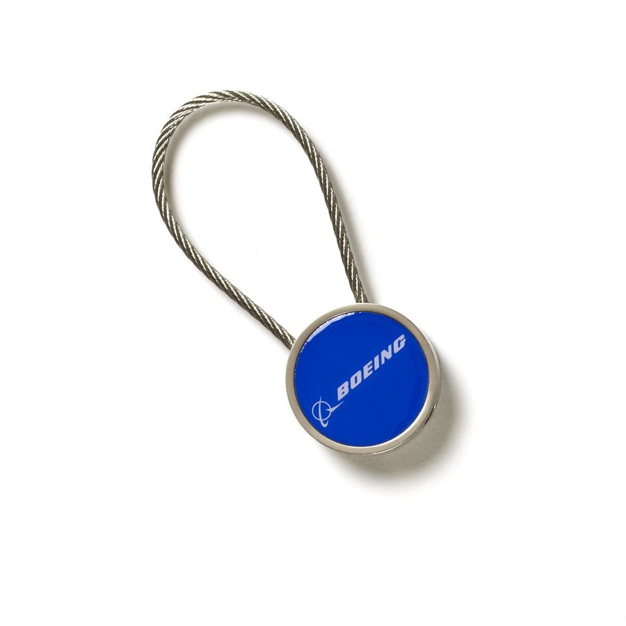 Boeing Signature Cable Keychain-Boeing-Downunder Pilot Shop Australia