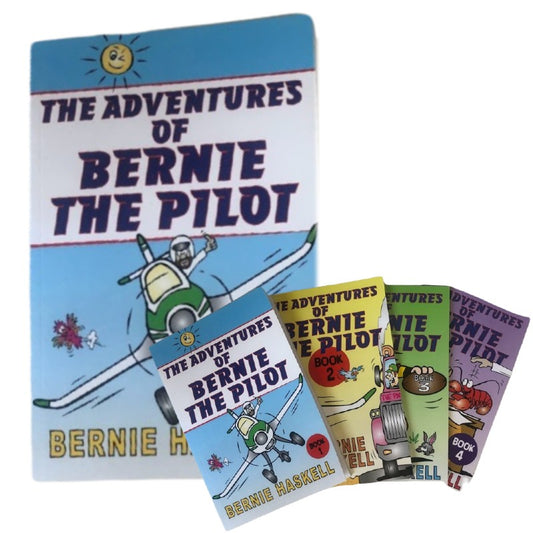 The Adventures of Bernie the Pilot - 4 Book set