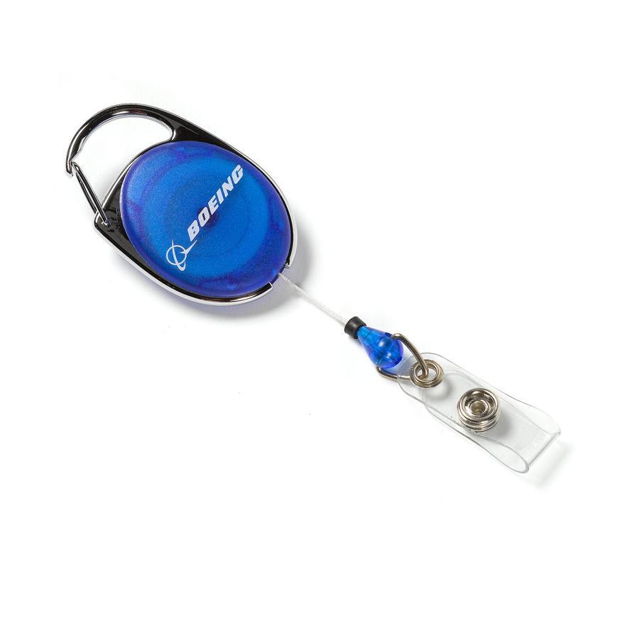 Boeing Caribiner Retractable Badge Holder-Boeing-Downunder Pilot Shop Australia