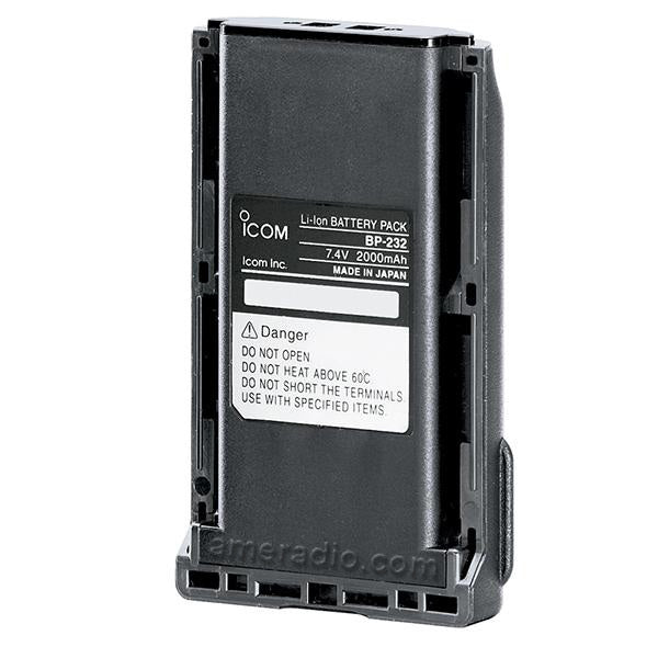 ICOM Li-Ion Battery 7.4 volt/2000mAh-ICOM-Downunder Pilot Shop Australia