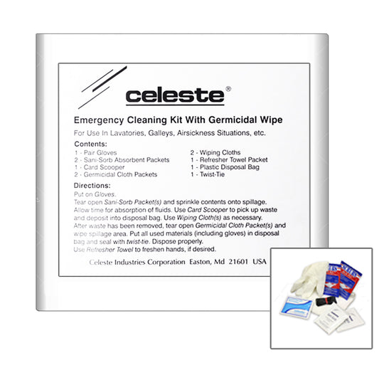 Celeste Emergency Cleaning Kit-Celeste-Downunder Pilot Shop Australia