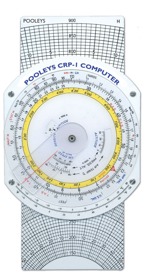 Pooleys CRP-1 Flight Computer-Pooleys-Downunder Pilot Shop Australia