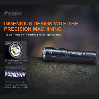 Fenix Torch E01  V2.0 Torch 100 Lumens