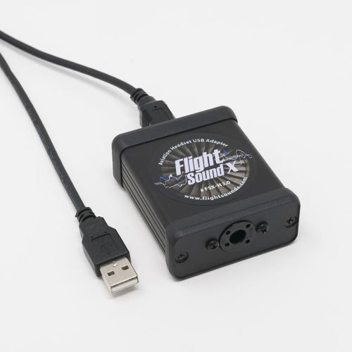 Flight Sound X Heli Headset to USB Adapter