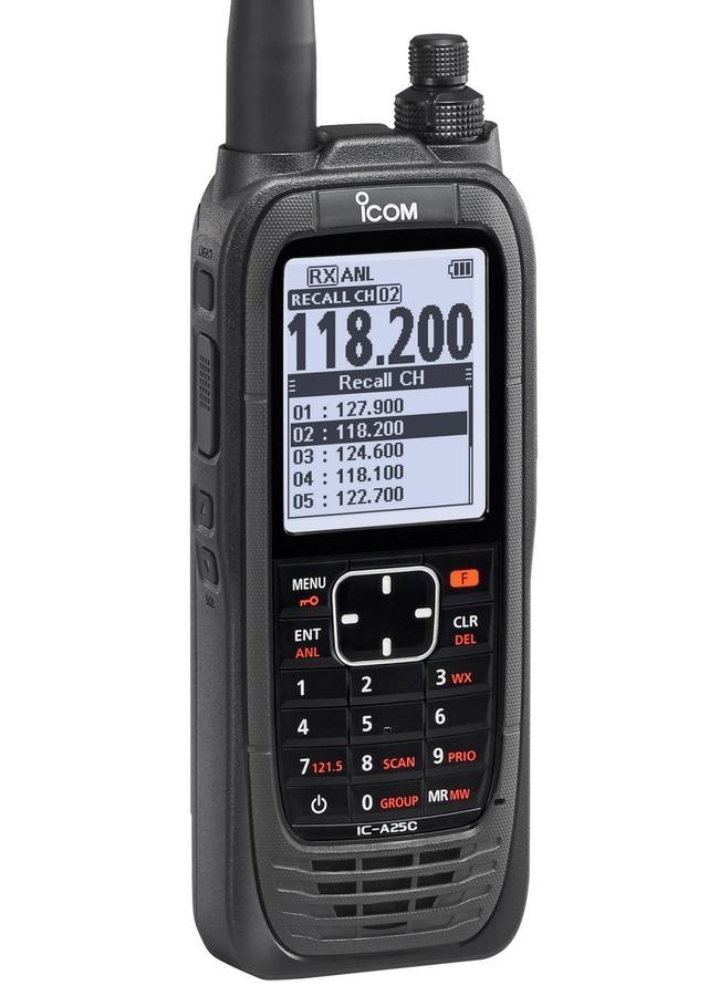 Icom IC-A25CE Air Band Radio - Australian Version