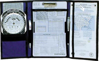 Jeppesen TriFold VFR Kneeboard-Jeppesen-Downunder Pilot Shop Australia