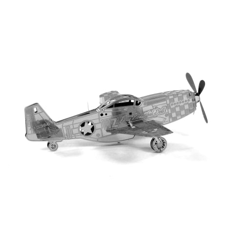 Metal Earth P51-Mustang-Metal Earth-Downunder Pilot Shop Australia