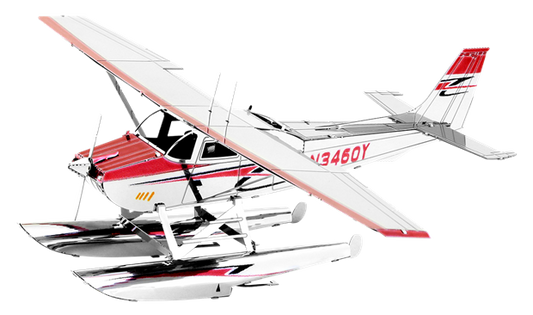 Metal Earth Cessna 182 Floatplane-Metal Earth-Downunder Pilot Shop Australia