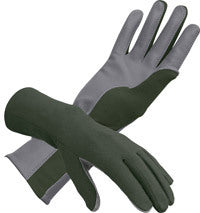 Nomex Aviator Gloves - Green-Downunder-Downunder Pilot Shop Australia