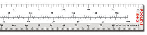 Pooleys NM-3 Scale Rule-Pooleys-Downunder Pilot Shop Australia