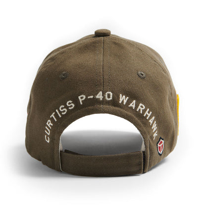 Red Canoe P40 Warhawk Cap Caps Red Canoe U-CAP-P40-KI Downunder Pilot Shop Australia