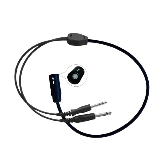 PA89 LEMO to GA Headset Adaptor