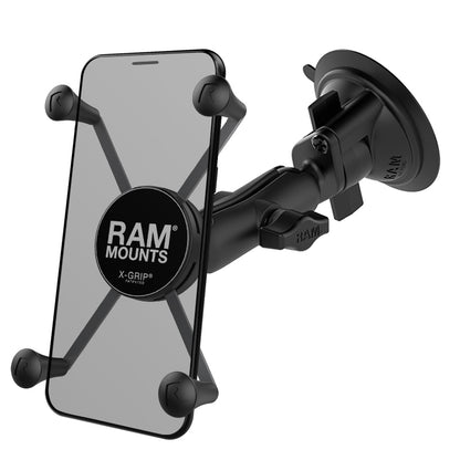 RAM X-Grip Large Phone Mount with Twist-Lock Suction Cup Base