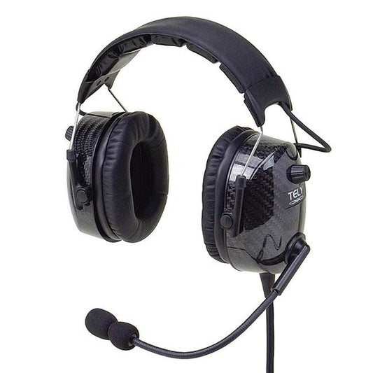 Tely SOLO PNR Carbon Fibre Aviation Headset