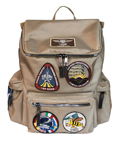 Top Gun Backpack with Patches