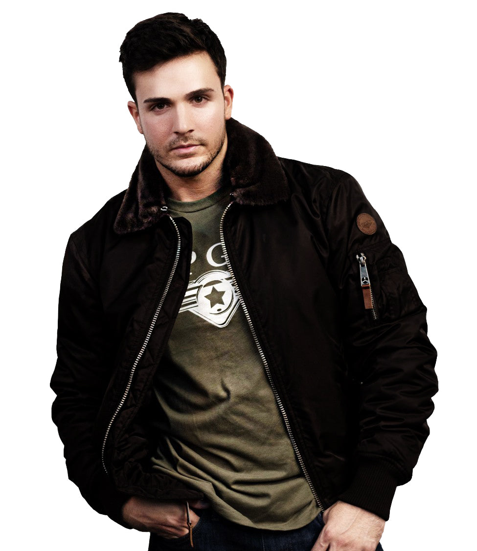 TOP GUN® B-15 Men's Heavy Duty Flight Bomber Jacket