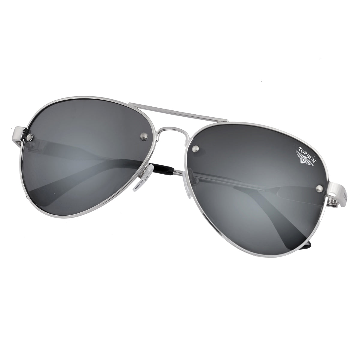 TOP GUN® Polarized Aviator "Rivet" Sunglasses