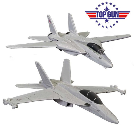 Maverick & Goose’s F14 Tomcat and Rooster’s F/A-18 Hornet (Top Gun) Twin Pack