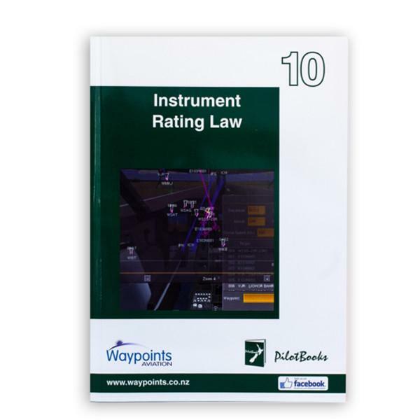 Vol 10: NZ Instrument Rating Law-Waypoints-Downunder Pilot Shop Australia